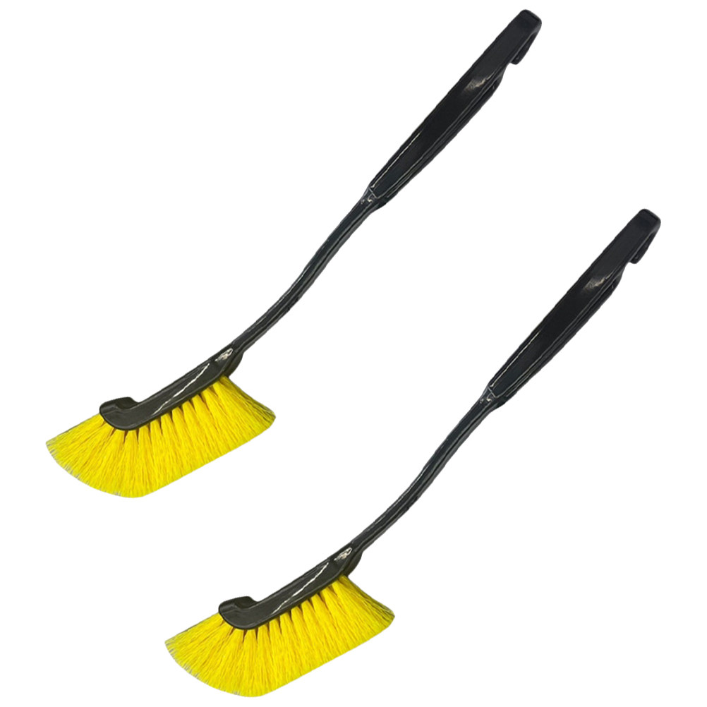 Dirt Brush Interior - 2 stuks auto-spleetborstel met zachte haren,